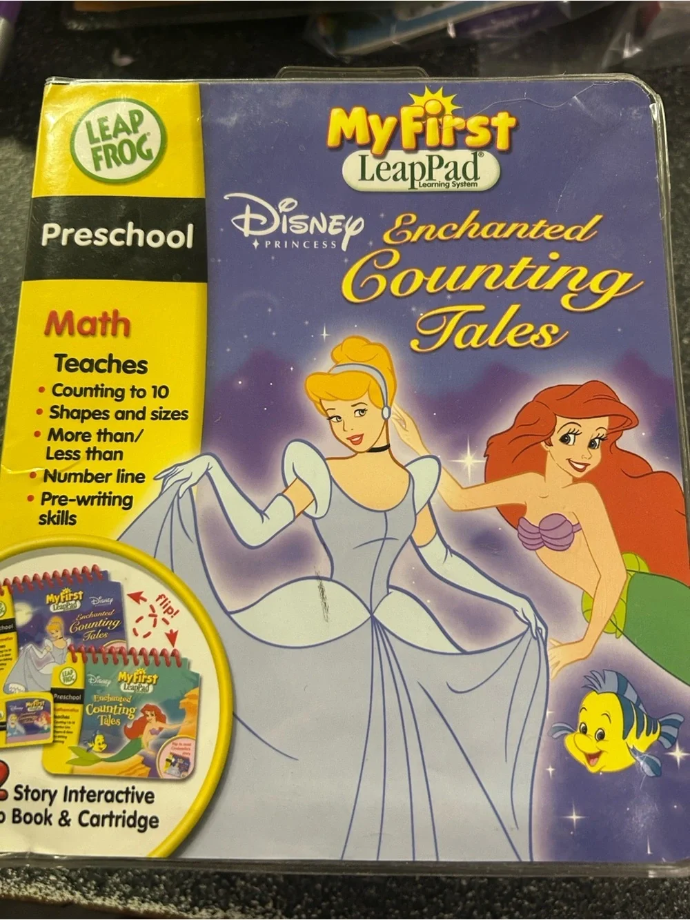 Disney Enchanted Counting Tales for use with leap pad